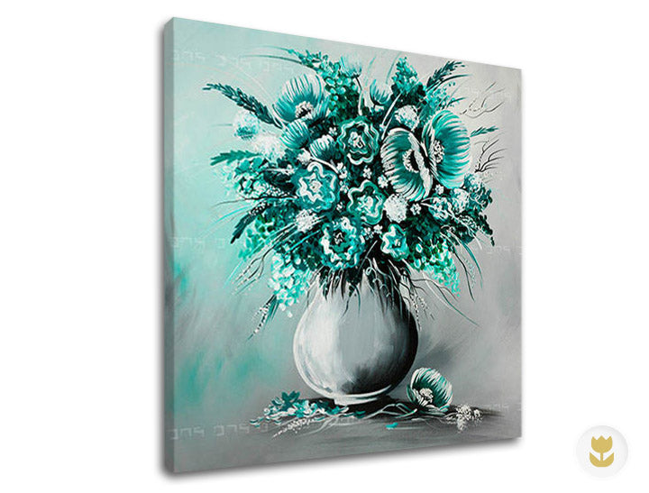 Avtorska reprodukcija na platnu FLOWERS XOBAM022E1