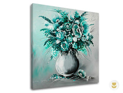 Avtorska reprodukcija na platnu FLOWERS XOBAM022E1