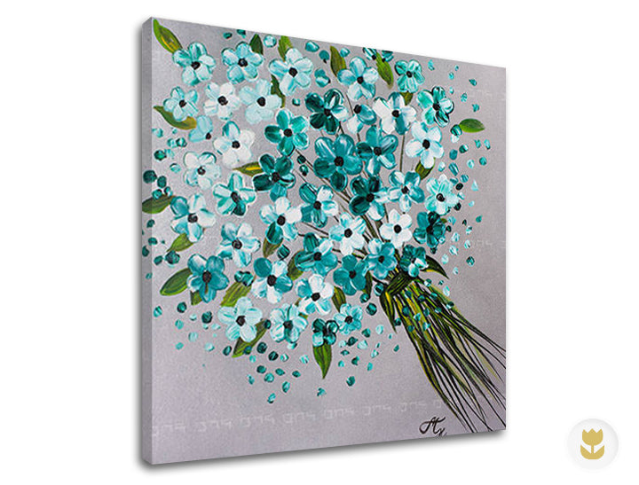 Avtorska reprodukcija na platnu CVETJE XOBBI178E1