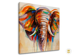 Avtorska reprodukcija na platnu SLON XOBDA035E1