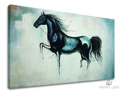 Avtorska reprodukcija na platnu ŽREBEC XOBDA038E1