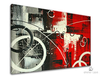 Avtorska reprodukcija na platnu ABSTRACT XOBDO058D1