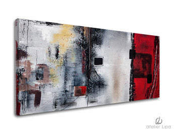 Avtorska reprodukcija na platnu ABSTRACT XOBDO102D1