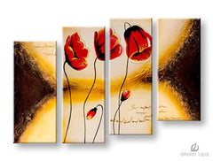 Avtorska reprodukcija na platnu FLOWERS XOBDO107D4