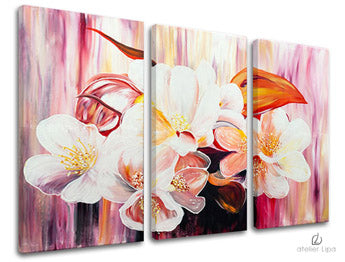 Avtorska reprodukcija na platnu FLOWERS XOBDO113D3