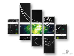 Avtorska reprodukcija na platnu ABSTRACT XOBDO124D5