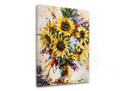 Avtorska reprodukcija na platnu FLOWERS XOBFB009E1