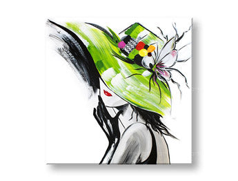 Avtorska reprodukcija na platnu WOMAN XOBFB019E1