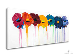 Avtorska reprodukcija na platnu FLOWERS XOBFB523E1