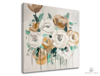 Avtorska reprodukcija na platnu FLOWERS XOBFB531E1