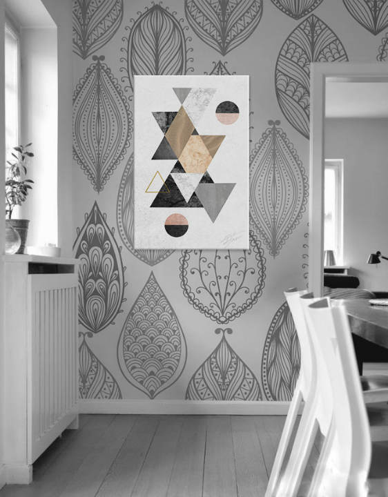 Stenska umetnost Broken Deformation/ Dan Johannson XOBDJ043E1