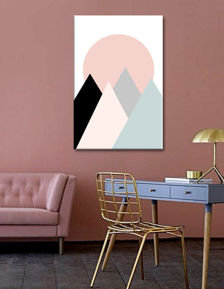 Stenska slika Degenerirana brazgotina v daljavi / Dan Johannson XOBDJ084E1