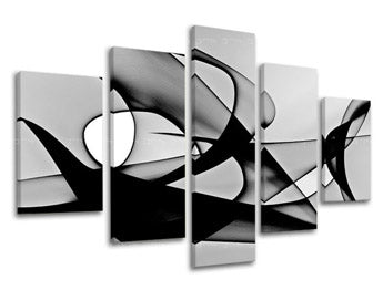 Slikanje sten 5 delov ABSTRAKT AB013E50
