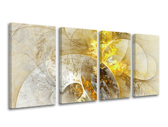 Slikanje sten 4 deli ABSTRAKT AB039E41