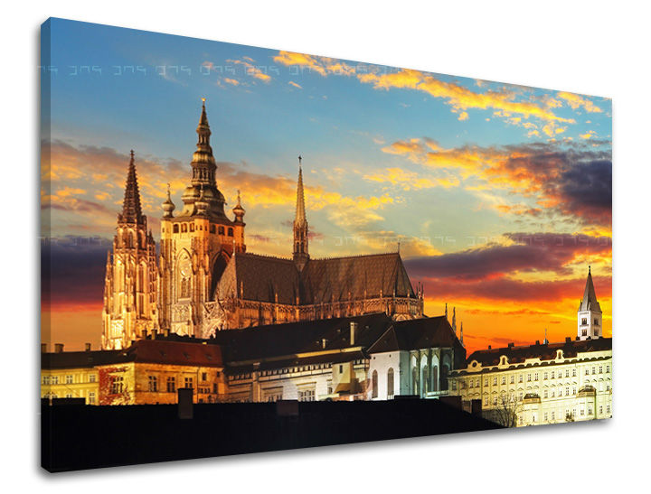 Stenska slika MESTO PRAGA | različne velikosti