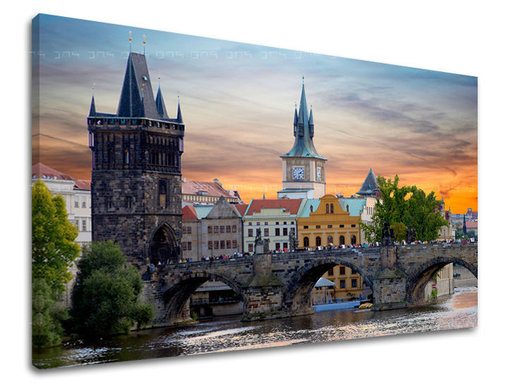 Stenska slika MESTO PRAGA | različne velikosti