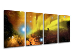 4-delna stenska slika UNIVERSE GA002E41