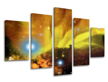 5-delna stenska slika UNIVERSE GA002E50