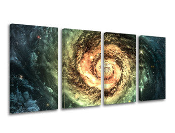 Štiridelna stenska slika UNIVERSE GA005E41