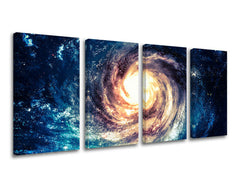 Stenska slika UNIVERSE GA006E41 v 4 delih