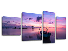 4-delna stenska poslikava LANDSCAPES KR009E40