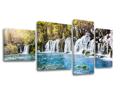 4-delna stenska poslikava LANDSCAPES KR023E40