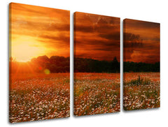 3-delna stenska poslikava LANDSCAPES KR035E30