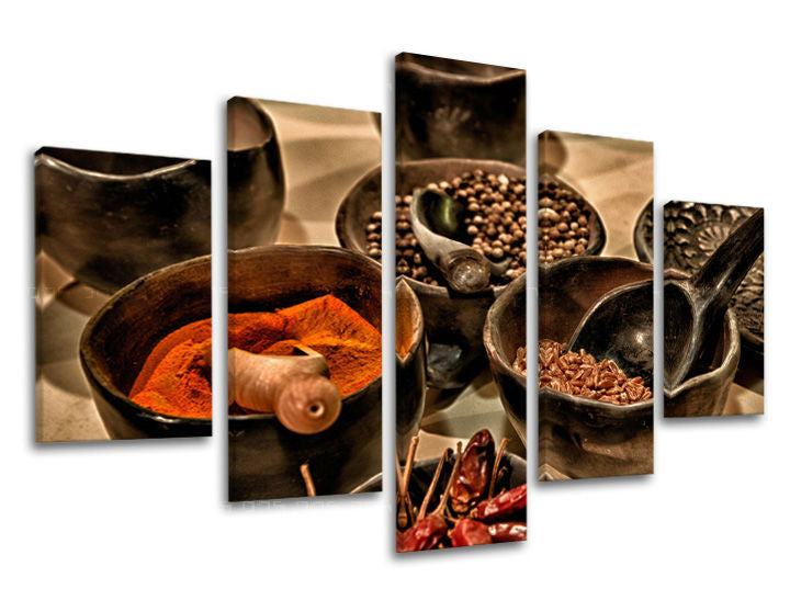 5-delno slikanje sten KUHINJA KU027E50