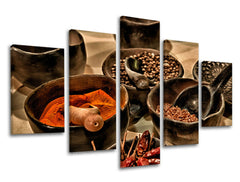 5-delno slikanje sten KUHINJA KU027E50