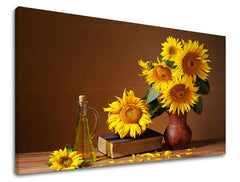 Stenska slika CVETJE SUNflowers KV038E11