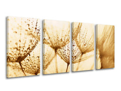 Štiridelna stenska slika FLOWERS KV071E41