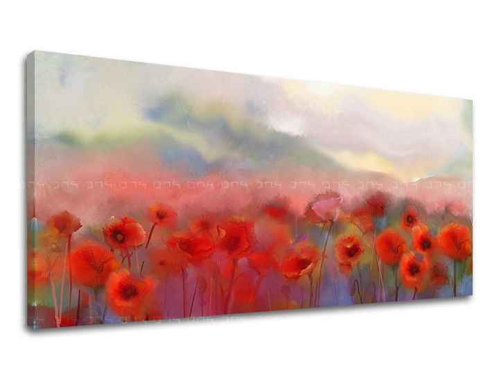 Stenska slika PANORAMA FLOWERS KV073E13