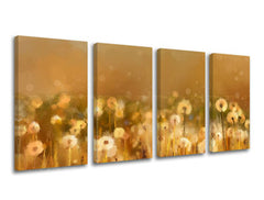 Štiridelna stenska slika FLOWERS KV075E41