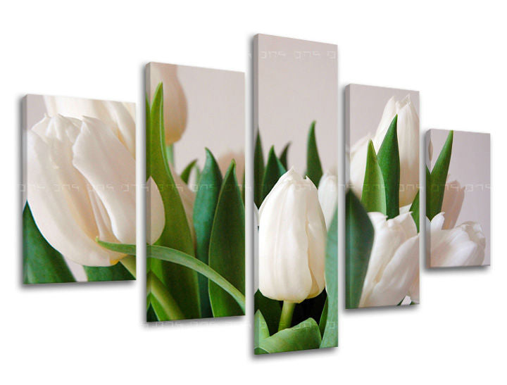 5-delna stenska slika FLOWERS XOBKV108E50