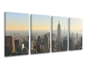 4-delna stenska poslikava CITY / NEW YORK ME117E41