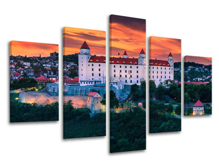 Slikanje sten 5 delov SLOVAŠKA SK009E50