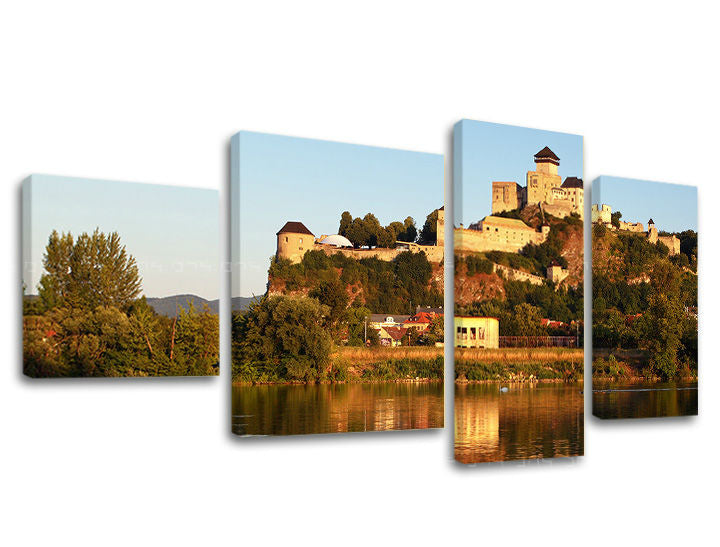 Slika na platnu 4 deli SLOVAŠKA SK030E40