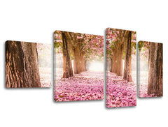 Slika na platnu 4 deli TREES ST008E40