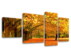 Slika na platnu 4 deli TREES ST010E40