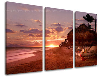 Slikanje sten 3 deli WEST SLNKA ZS003E30