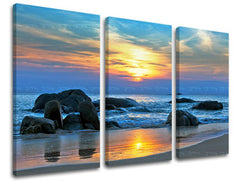 Slikanje sten 3 deli WEST SLNKA ZS007E30