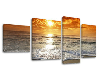 Slikanje sten 4 deli WEST SLNKA ZS011E40