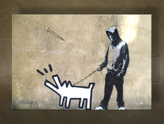 Platneni tisk Street ART – Banksy | različne velikosti