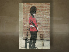 Platneni tisk Street ART – Banksy | različne velikosti