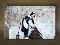 Platneni tisk Street ART – Banksy | različne velikosti