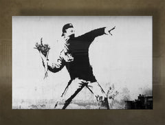 Platneni tisk Street ART – Banksy | različne velikosti