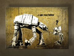 Platneni tisk Street ART – Banksy | različne velikosti