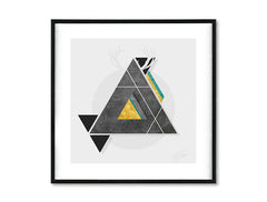 Stenski plakat Instant Abstraction / Dan Johannson | različne velikosti 
