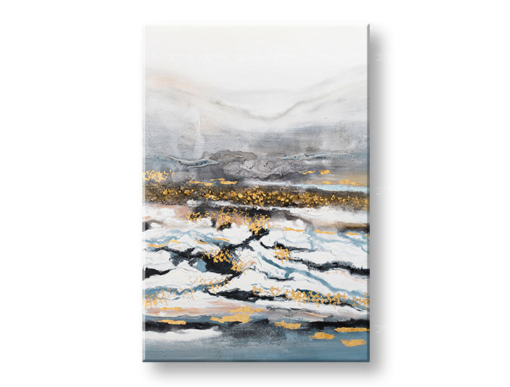Ročno poslikana slika za steno NARAVA 60x90 cm – 3D perspektiva platna na lesenem okvirju | 100 % original | akril na platnu ARTMIE | Papilora.sk