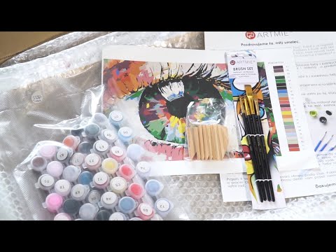 Komplet za barvanje po številkah po meri | različne velikosti